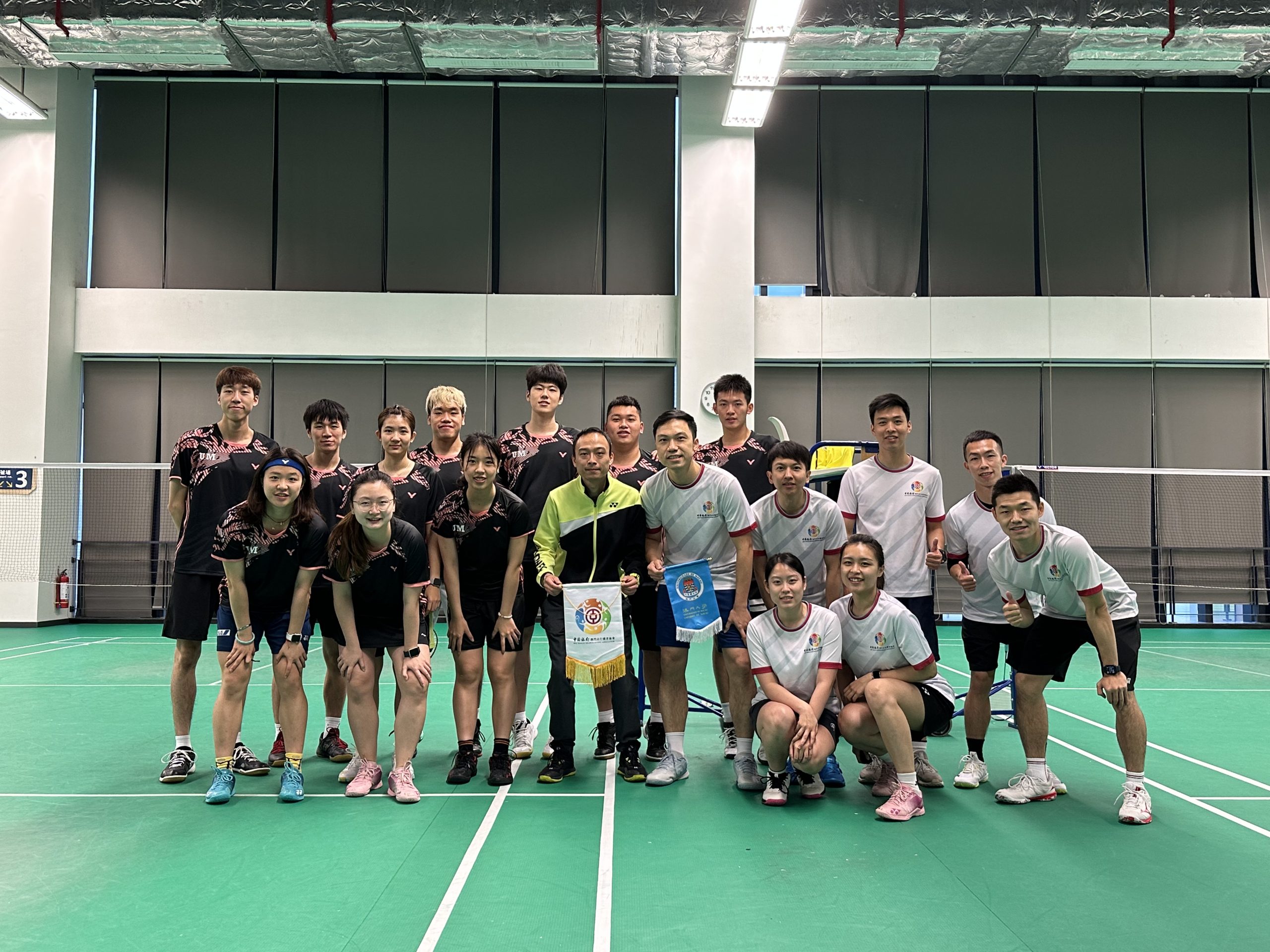 Sports Team Exchange Activity Between Um Badminton Team And Boc