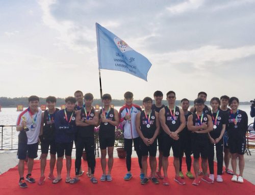 UM Dragon Boat Team got the 1st Runner up in the 2018 Mainland, Hong Kong, Macao and Taiwan University Dragon Boat Invitational Tournament