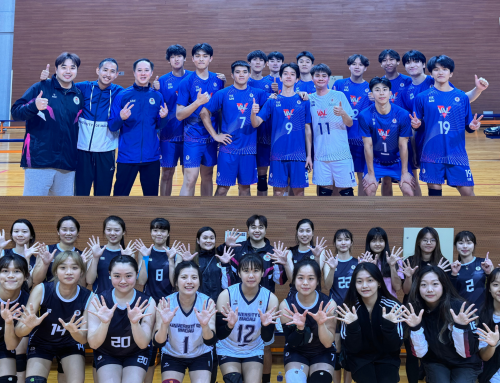 【Sports Teams】: Both UM Men’s Volleyball Team and Women’s Volleyball Team won the Champion at “2023-2024 Macau University Volleyball Championship” – Congratulations to Women’s Volleyball Team got the 10th Straight Champion