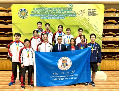 【Sports Team】: UM Karate Team won 3 Golds, 5 Silvers and 6 Bronzes at “Macau Under 18 (2nd Round) and Over 17 (2nd Round) Karate Championship 2024”