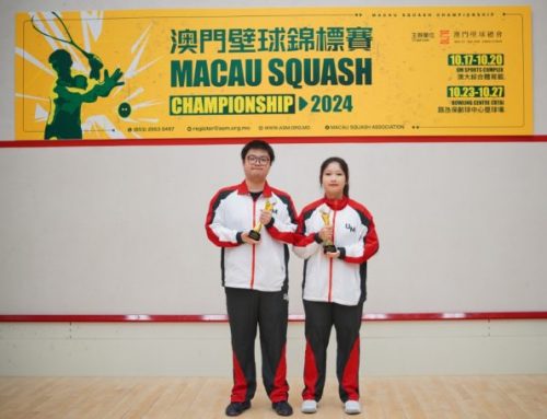 【Sports Teams】UM Squash Team won the Champion and 3rd runner-up of the Novice’s Group at “2024 Macau Squash Championships”