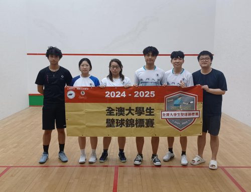 【Sports Teams】UM Squash Team won the Champion and 3rd runner-up of the Novice’s Group at “2024 Macau Squash Championships”