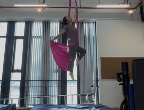 【Sports Activities】: Sports Interest Course (6) – Aerial Yoga Interest Course was held successfully